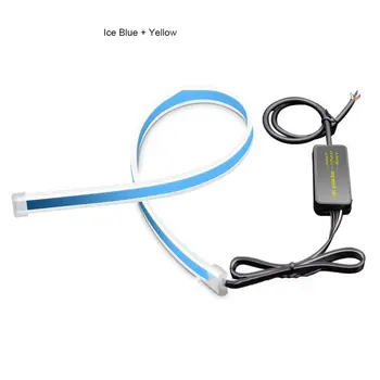 

Car Led Teardrop Light Guide Strip Turn Decorative Light