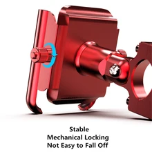 Велосипед CNC мобильный телефон кронштейн для мотоцикла, электрокара универсальная навигация алюминиевый сплав Мобильный телефон кронштейн