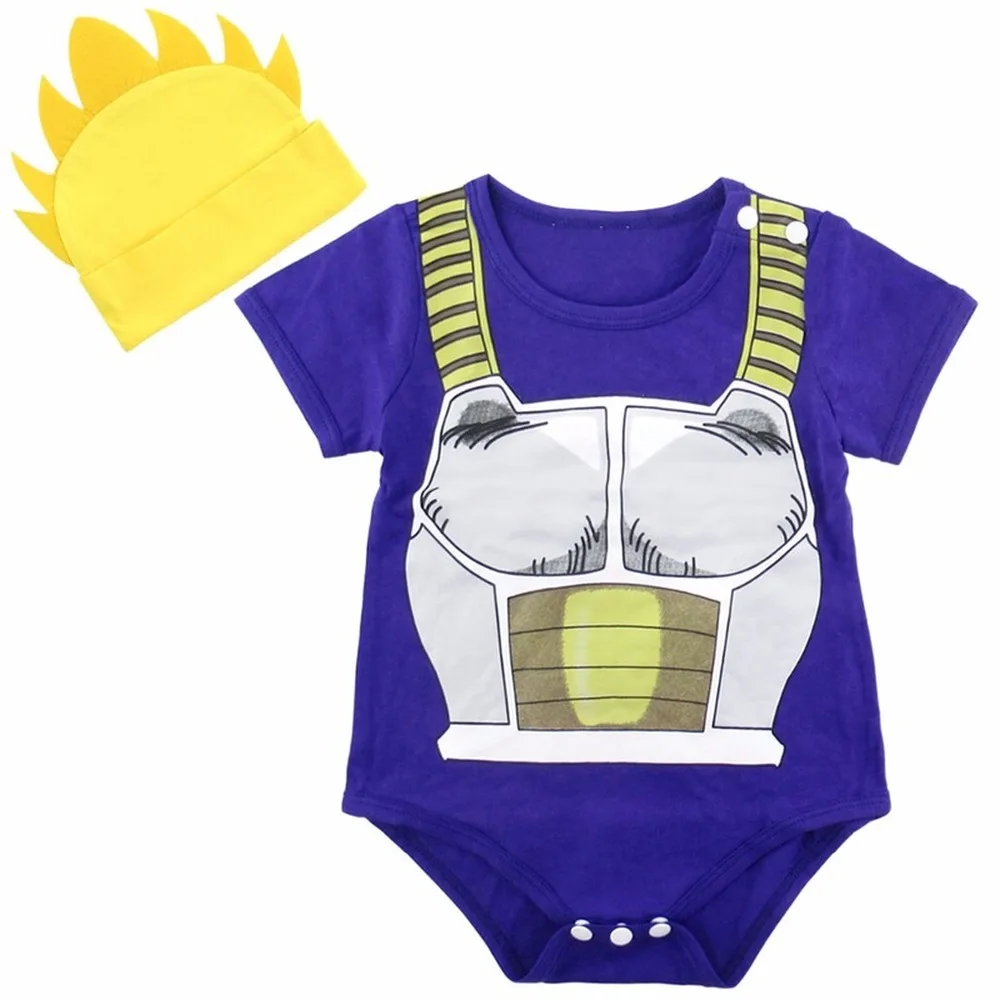 Baby Boy Dragon Ball Z Costume Bodysuit Newborn Outfit Infant Playsuit Sets Outfits Sets Ranjiniraghavan Clothing Shoes Accessories