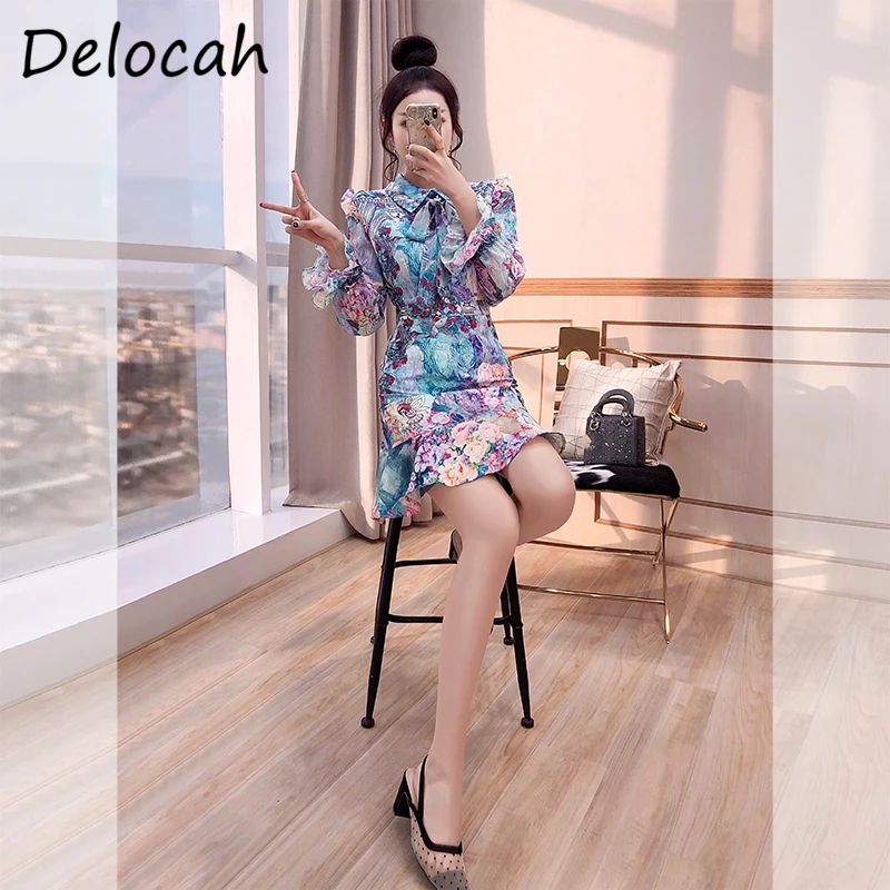 Delocah Women Fashion Autumn Designer Party A