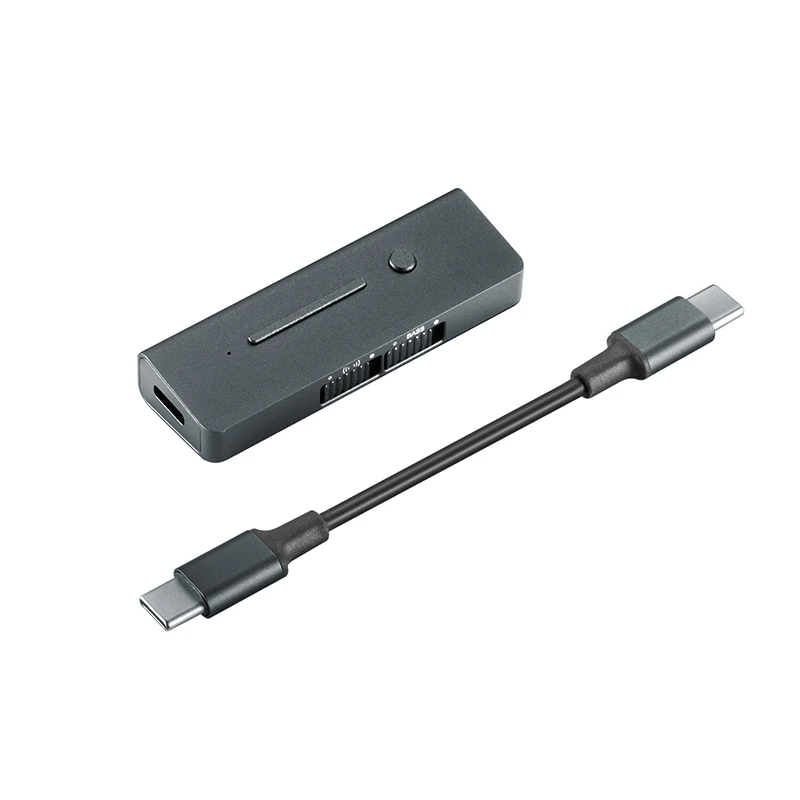 XDUOO Link2 ESS8118EC DSD256 HD HIFI Portable Decoding Headphone Amp Type C DAC Bass Boost with 150mW Amplifier