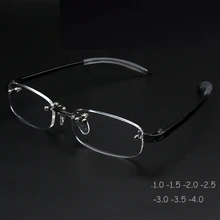 Готовые Очки для близорукости, унисекс, ультра-светильник, удобные оправы, очки для женщин и мужчин, близорукие очки-1,0-4,0