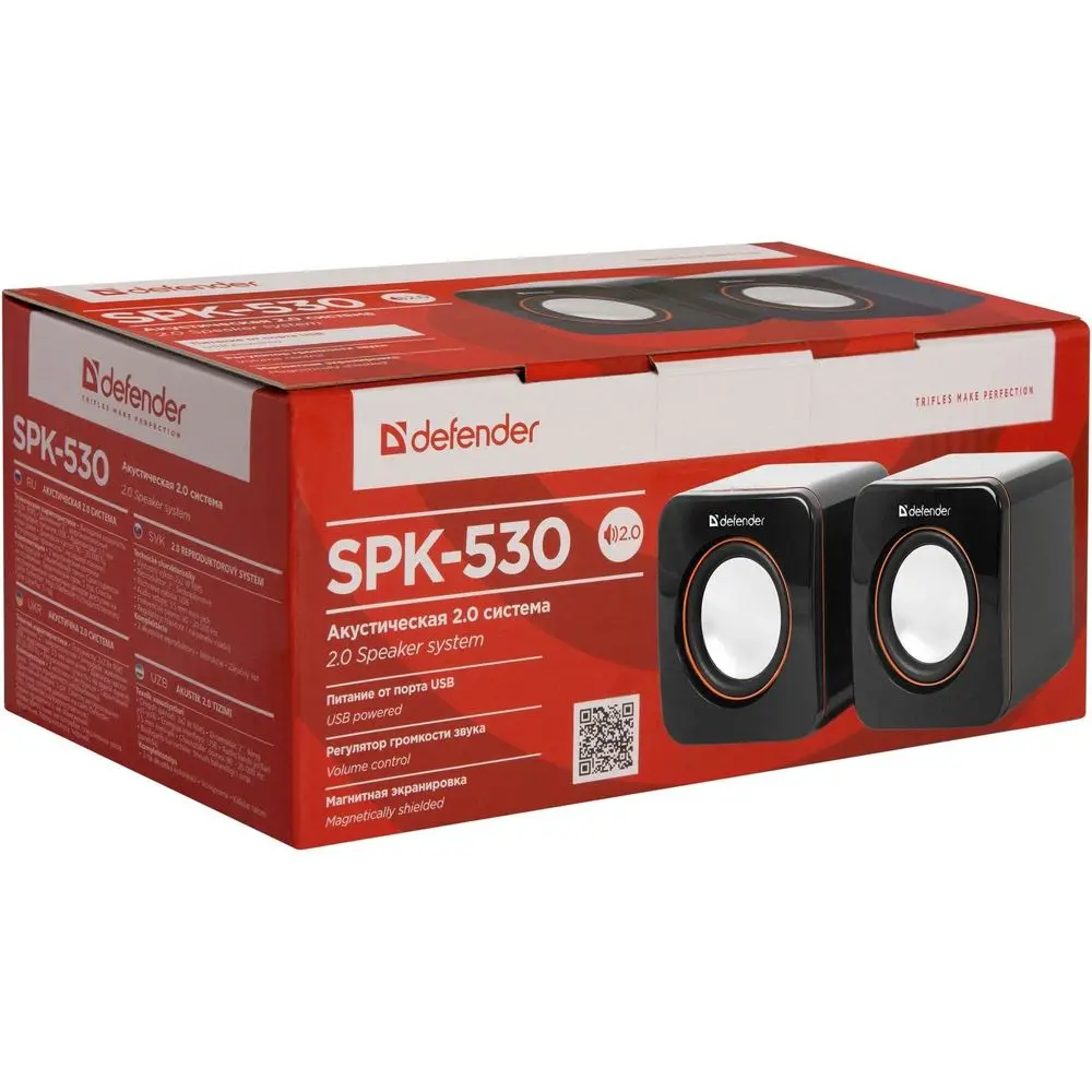 SPK-530 черный, 4 Вт, питание от USB