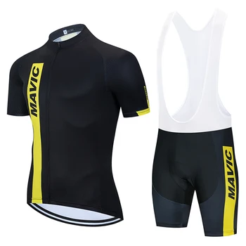 

Cycling 2020 Mavic Bicycle Wear MTB Cycling Clothing Ropa Ciclismo Bike Uniform Cycle Shirt Racing Cycling Jersey Suit