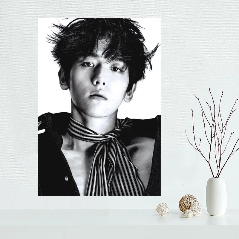 Новое поступление exo baekhyun Холст плакат горячая распродажа холст для картины на