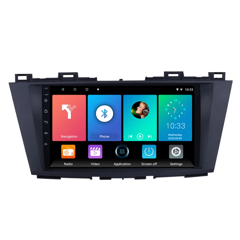 Для Mazda 5 2010 2015 Aftermarket GPS навигация Авторадио 2 Din Автомобильный Радио
