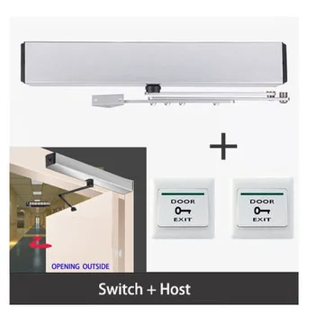 

OMATE Black Electric Door Closer,Offices/Residential Building Door Opener ,Switch to open the door