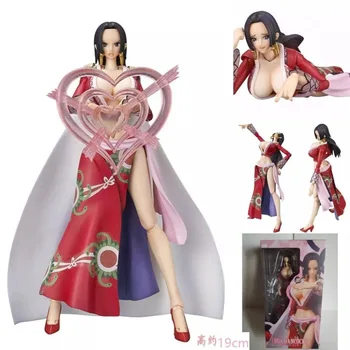 

New Anime One Piece MH Heroes Boa Hancock Sexy Girl Action Figures Model Toys Onepiece Dolls Gift 19cm