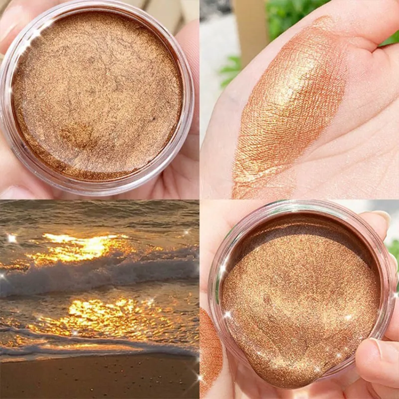 

Luminous Eye Shadow Gel Long Lasting Shine Brightener Concealer Highlighter Bronzers Cream Cosmetics Illuminator Shimmer Makeup