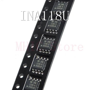 

10pcs INA118U INA118 SOIC-8 precision op amp low power instrumentation amplifier IC 100% brand new and original free shipping