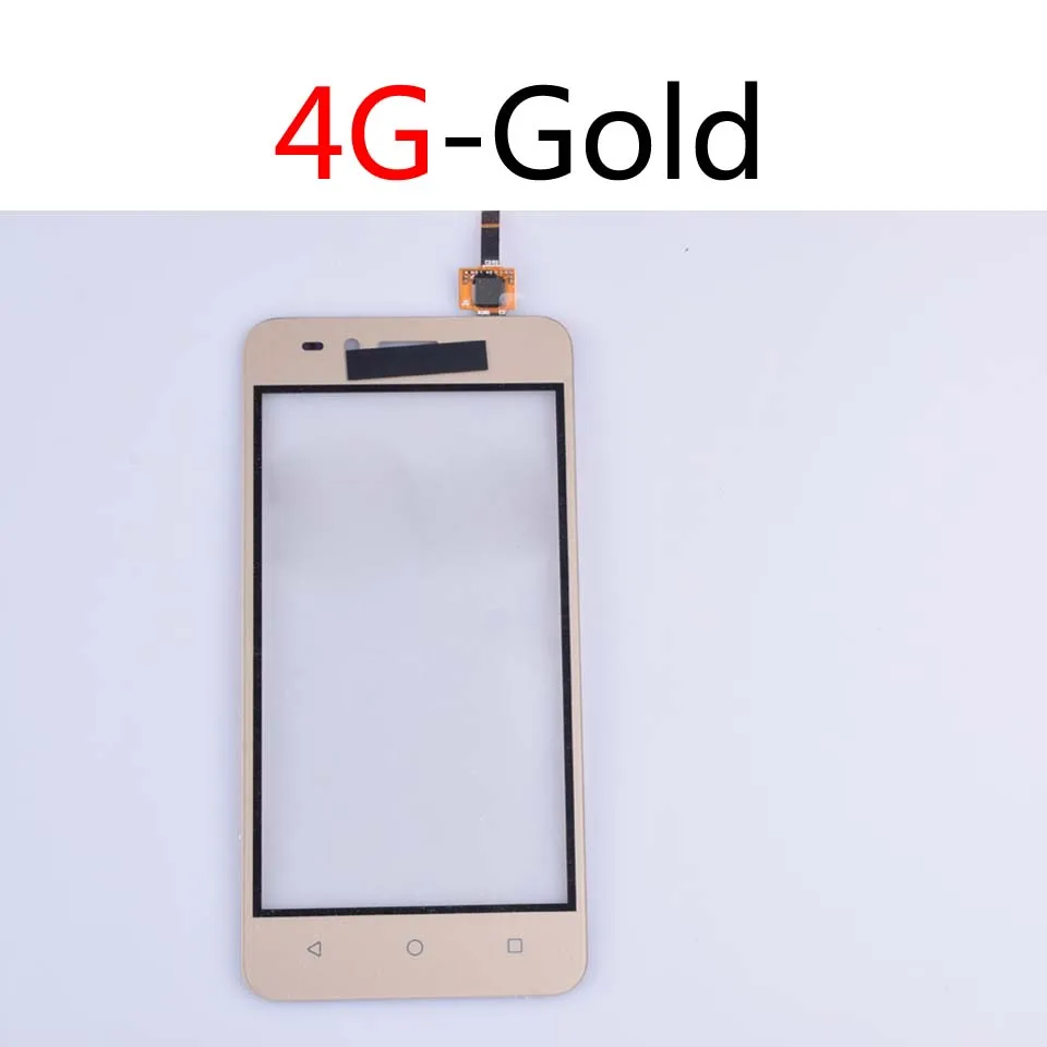 4G-Gold 10 шт./партия 4," сенсорный экран для huawei Y3ii Y3II Y3 II LUA-U03 L03 LUA-U23 сенсорный экран Сенсорная панель дигитайзер ЖК-стекло объектив - Цвет: 4G-Gold