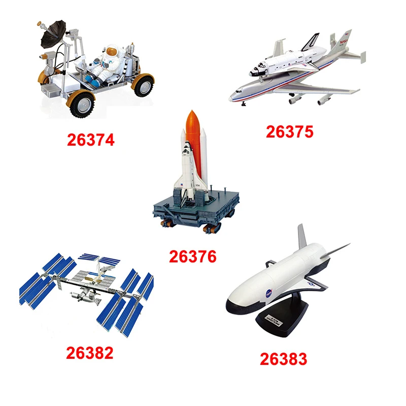 

Assembling Toy Aircraft Space Model Teaching DIY Popular Science Appliances Airship 4D Educational Intelligence