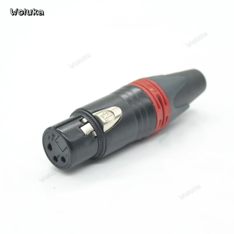 XLR Plug 4 Pin разъем сбалансированный микрофон ядра гнездо адаптер позолоченный