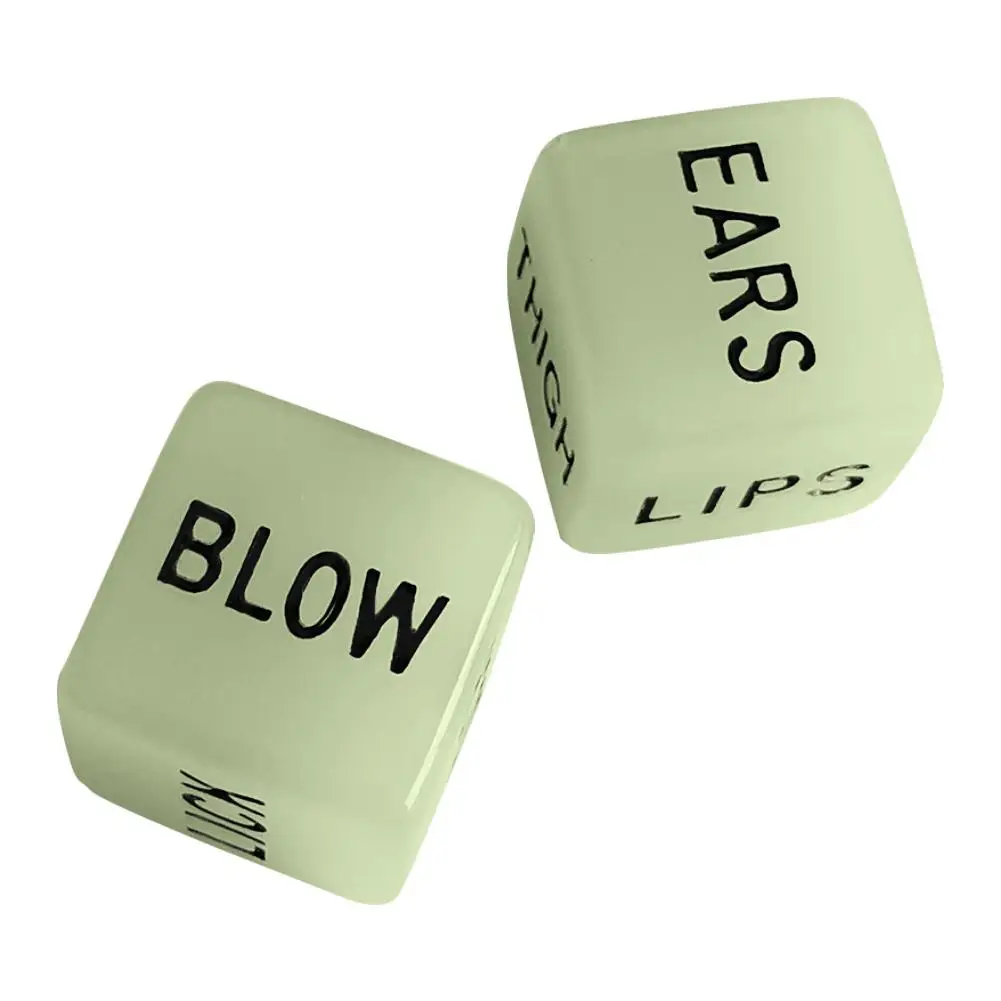 2pcs Dados Sexuales кубики для взрослых секс игральные кости игры пар ночной Светильник
