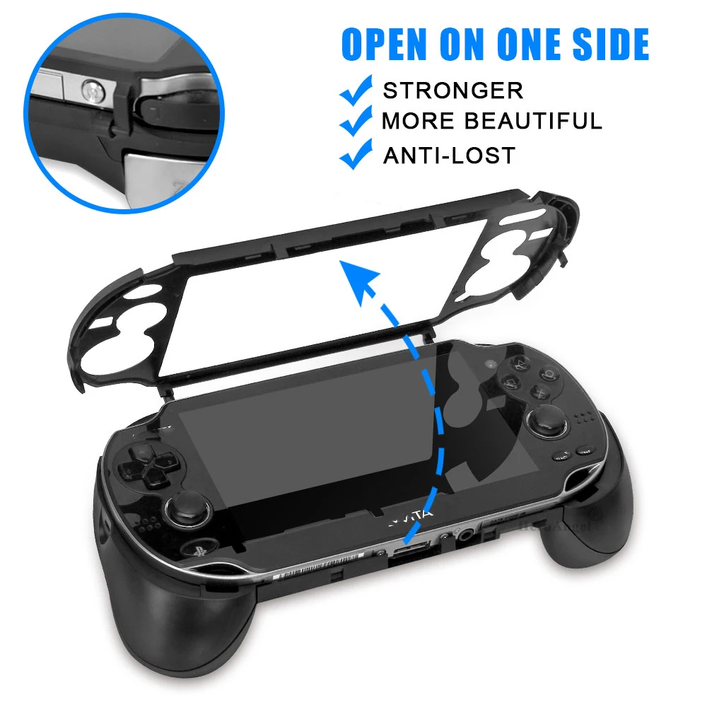 21 New Game Console Hand Grip Handle Stand For Psv1000 Ps Vita 1000 Joypad Stand Case With L2 R2 Trigger Button Dropshippin Cases Aliexpress