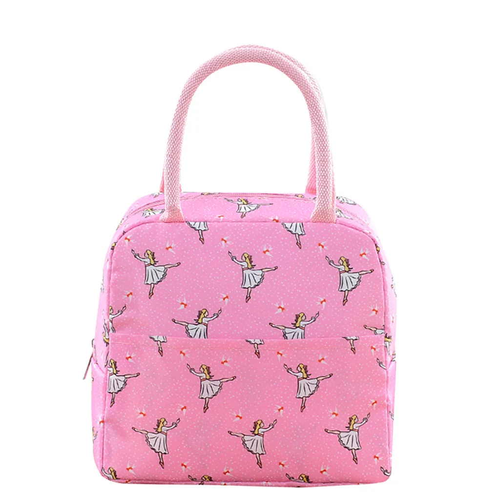 Maison Fabre 1PCs New Fresh Oxford Lunch Bags Insulation Cold Thickened Waterproof  Waterproof  Leisure Bags Cute Tote Bag 904
