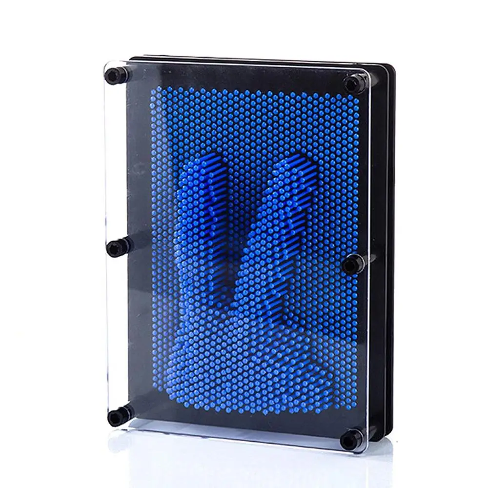 Красный 3D Ручная модель картина из игл креативная детская игрушка трехмерный клон ручной работы новые необычные творческие игрушки - Цвет: Красный