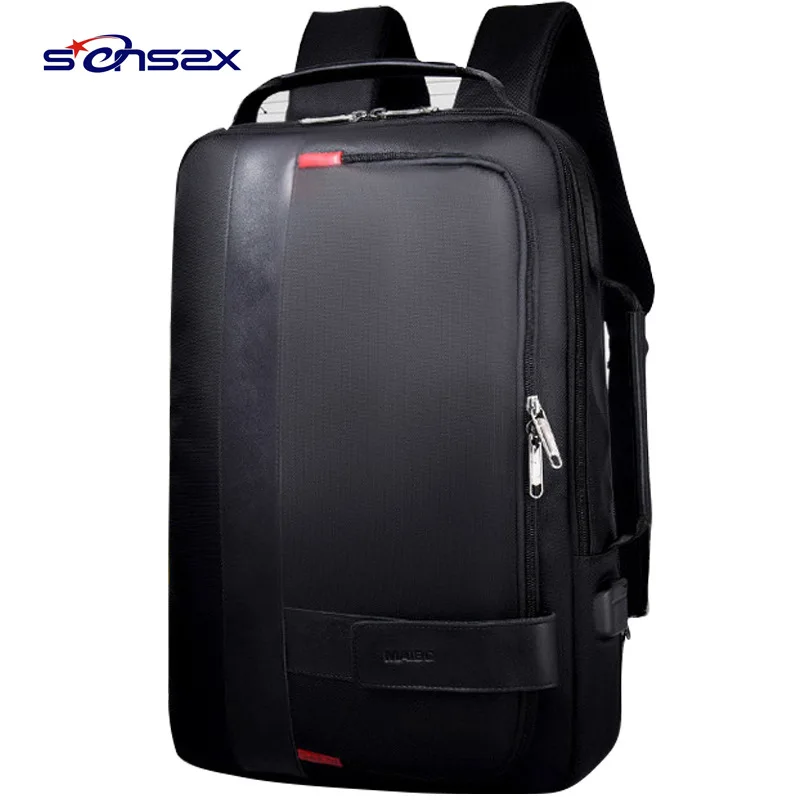 

Expand Large Capacity Korean-style Men Business Computer Backpack Fashion Simple Charging Anti-Theft Travel Multi-functional Bac
