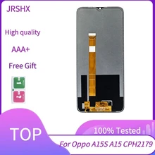 Écran tactile LCD avec châssis, 6.52 pouces, pour Oppo A15S CPH2179, Original=