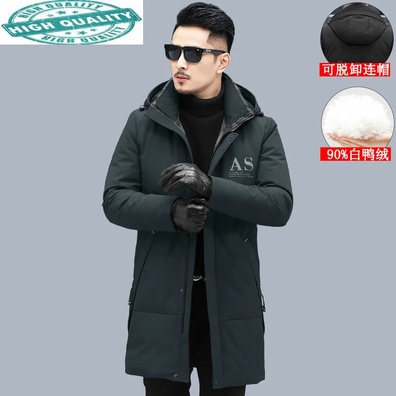 Одежда Plumones зимняя пуховая куртка мужская одежда 5XL 6XL плотное пальто куртки с