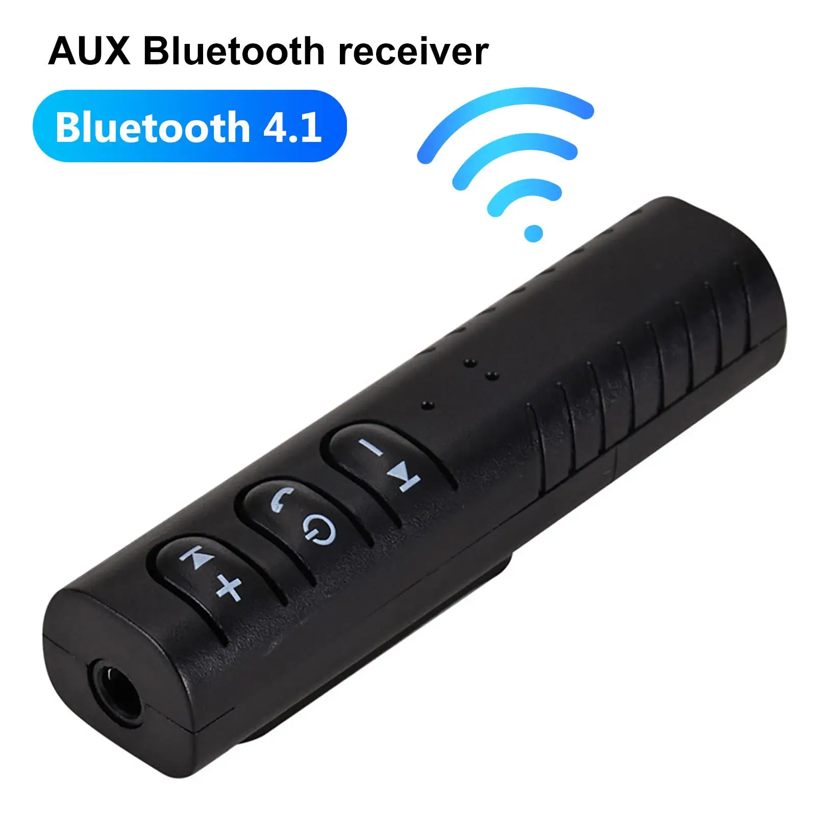 Bluetooth 4 1 аудио адаптер 3 5 мм с разъемом подачи внешнего сигнала Aux приемник