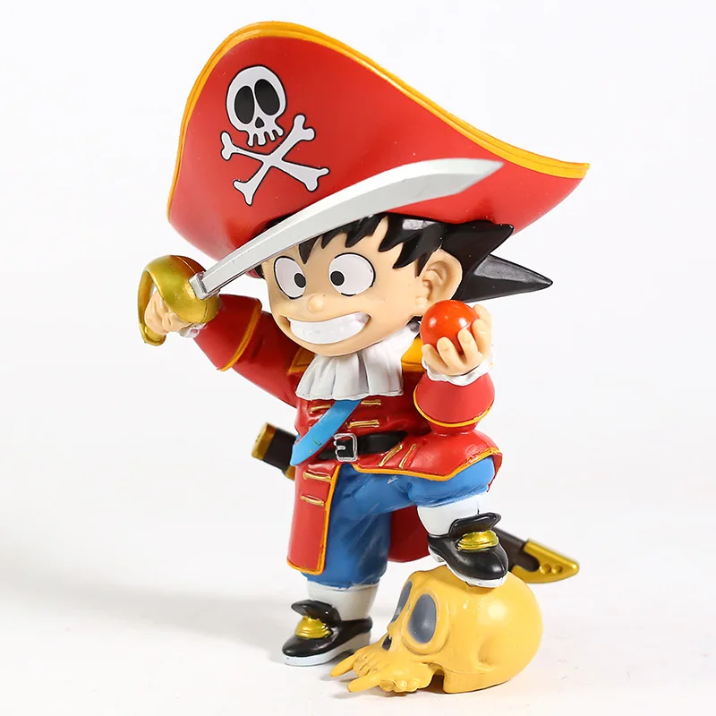 Малыш Kakarotto Cos Короля Пиратов ПВХ Рисунок Модель DBZ Brinquedo кукла|Игровые фигурки и