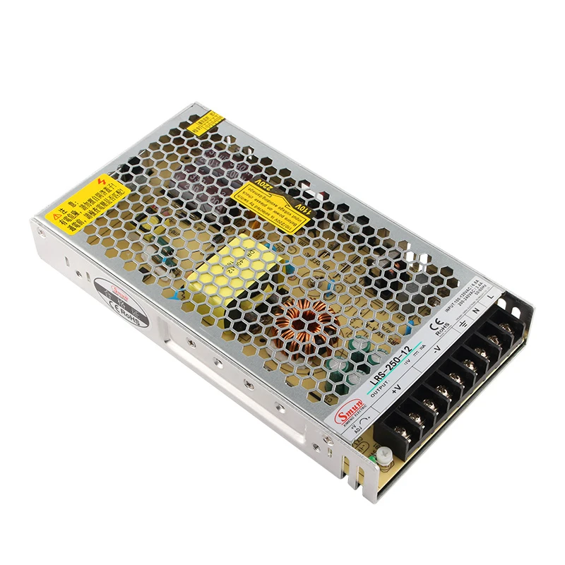 LRS-250 12V 24V 250W одиночный выход импульсный источник питания