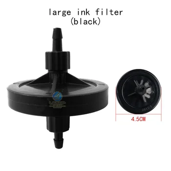 

hot! 10 pcs/lot solvent printer ink filters Large ink filter black plastic for weak solvent ink