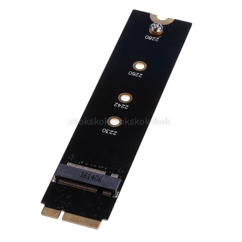 Карта адаптера на 64G 128G 256G 512G M.2 NGFF SSD для 2012 MacBook Air A1465 A1466 O26 Прямая поставка