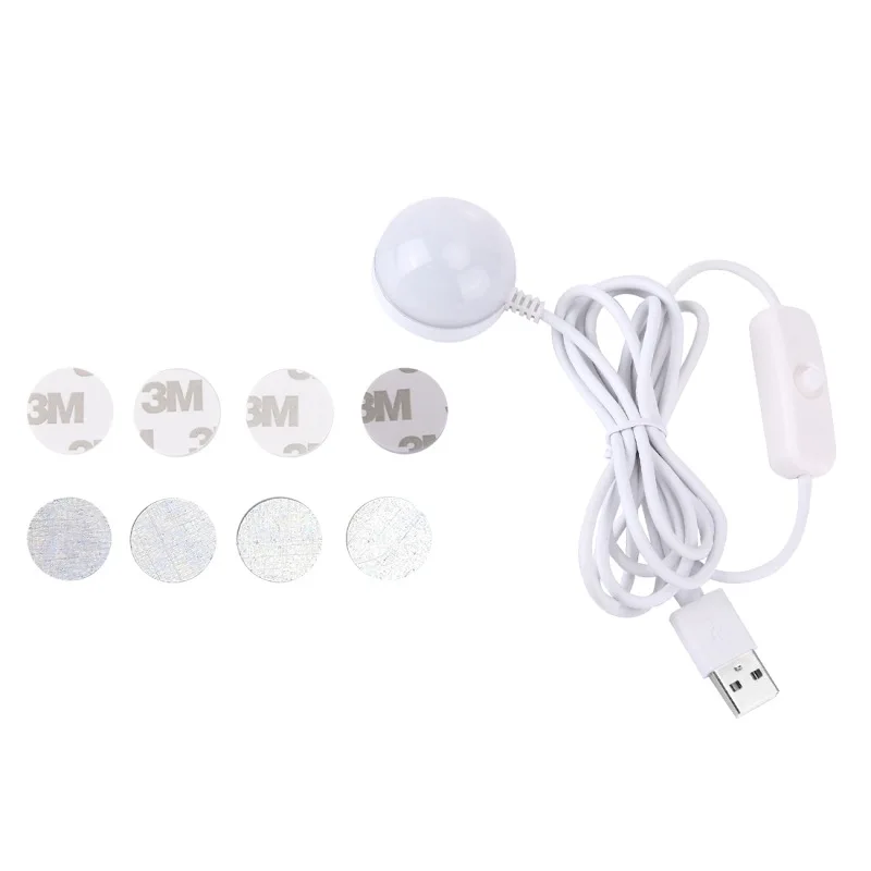 Foldable Super Bright USB Led Light Mini Portable Flexible Book Light Reading Light for Mobile Power Computer Laptop 150 Lumens