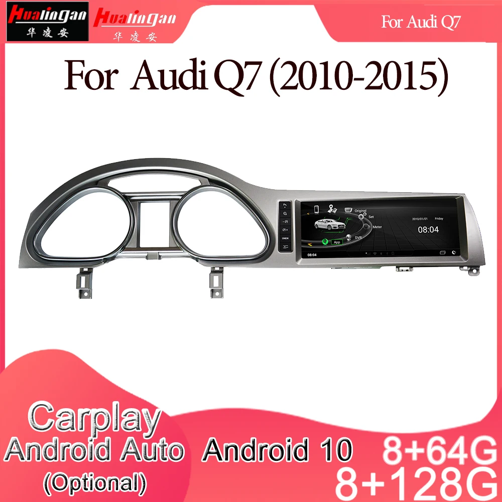 Android 10 Автомобильный мультимедийный DVD стерео радио плеер GPS навигация Carplay авто