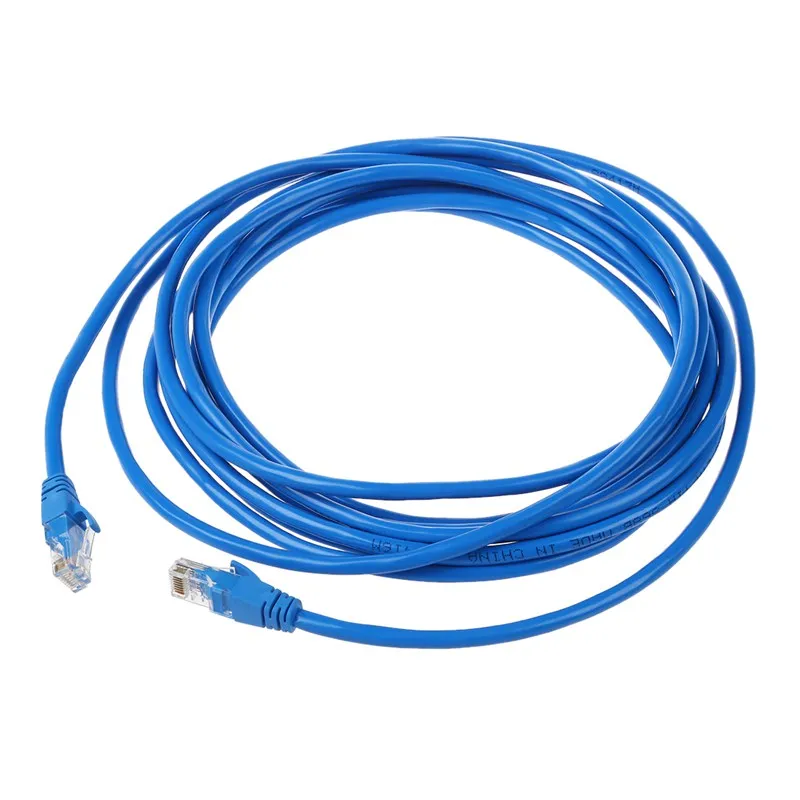 

Flat CAT6 Ethernet 100M / 1000Mbps Patch Cable Network RJ45 PLAT In Wholesale 5M to 50M