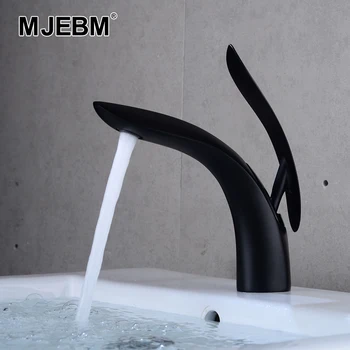 

MJEBM New Style Kitchen Faucet Single Handle Hot Cold Water Vessel Sink Basin Tap Mixer Torneira Cozinha