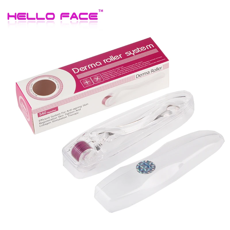 

DRS 540 Derma Roller Micro Needles Mesoroller Microneedle for Skin Care Hair-loss Treatment Pen