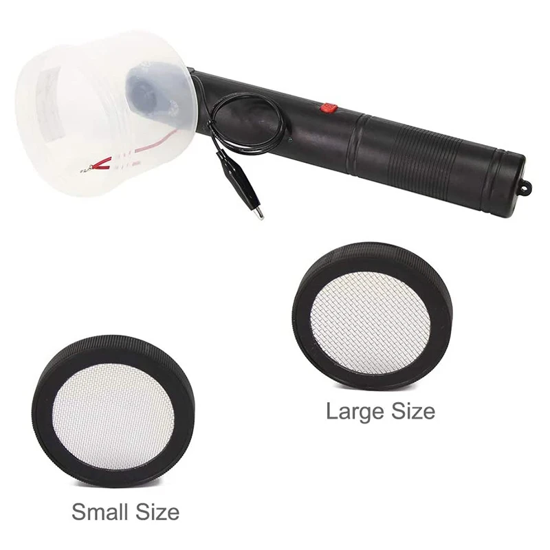 Retail Flocking Kit Static Grass Applicator ABS Mini Flocking Machine with Antislip Handle for DIY Scenic Modelling Sand Table