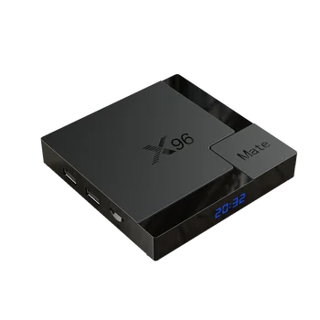 

X96 Mate Android 10.0 Smart TV BOX 32GB/64GB 4K 1080p youtube Media Player Set top box PK X96Q T95 H96 MAX 2.4G-5G Wifi TV BOX