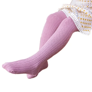 

Girls Leggings Cotton For Winter Autumn Warm Stockings Causal Stretchy Knitted Sport Pants Toddlers Kids Girls Pants For 2-8 Yrs