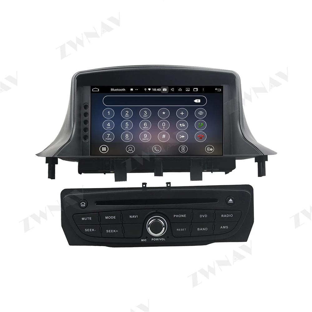 128G Carplay Android DVD Player for Renault Megane 3 Fluence 2009 2010 2011 2012 2013 2014 2015 2016 GPS Unit Audio Radio Stereo
