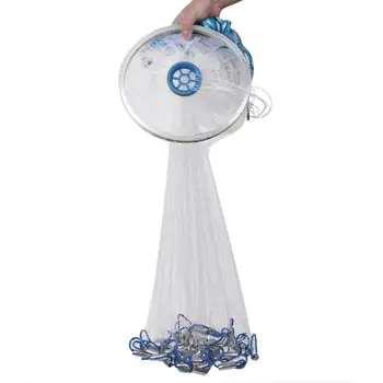 

Fish Net Portable Durable Hand Throw Fish Mesh Net Catch Fishing Network Trap Accessory Fish Catch Net Throw Fish Mesh