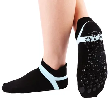 

Women Socks Dance Pilate Slippers Breathable Anti-friction Socks Women Sports Silicone Non Slip Pilates Barre Socks Y8