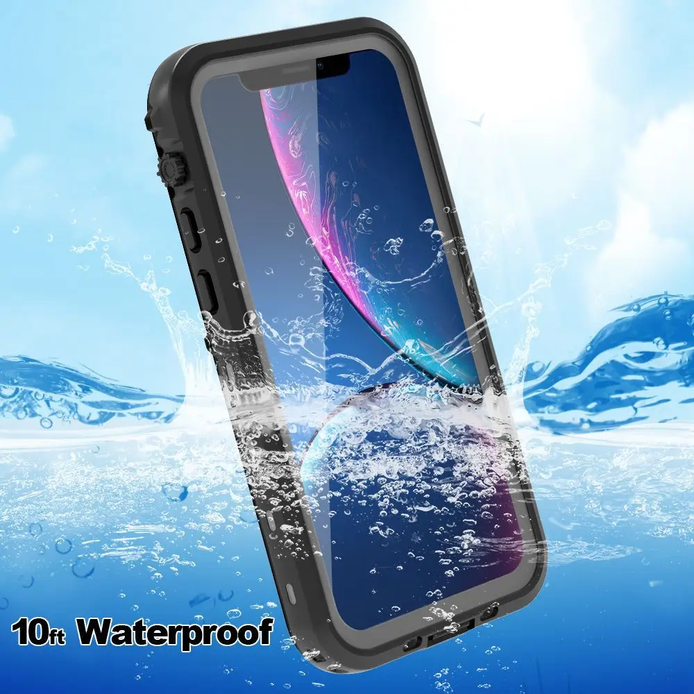 

IP69K Water Proof Phone Case For iPhone 11 Pro Max Real Waterproof Case 360 Degrees Shockproof Full Protection Cover for iPhone