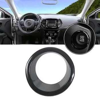 

ABS Trim Ring Black For Jeep Compass 2017-2020 Parts Accessories 1 pcs