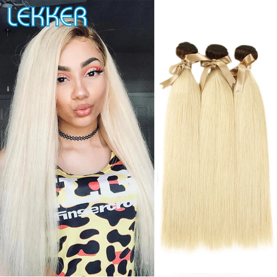Lekker эффектом деграде(переход от темного к светлые волосы пряди темные корни 3 пряди Волосы remy
