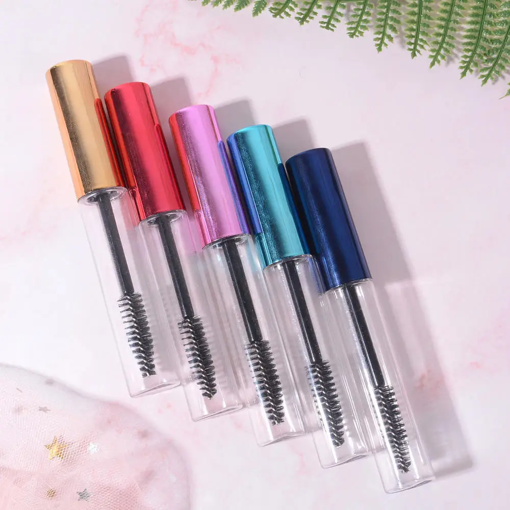 1pcs 10ml Empty Mascara Tube Wand Eyelash Cream Container Bottle Castor Oil Vials Women DIY Cosmetics Makeup Tool Accessories