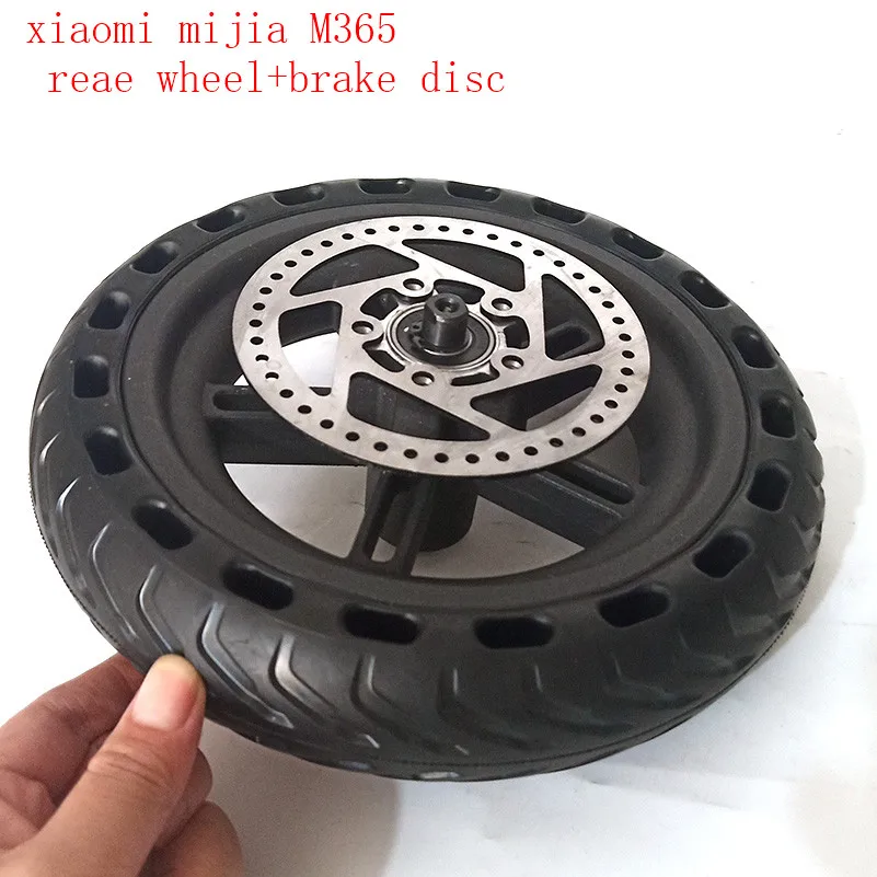 High quality Electric Scooter Tyre Rubber+alloy Rear Wheel Tire Disc Brake for Xiaomi Mijia M365 | Автомобили и мотоциклы