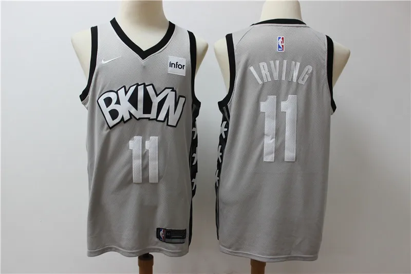 7 /20 City Edition Men's Brooklyn#7 Kevin#11 Kyrie new season Jersey - Цвет: 7
