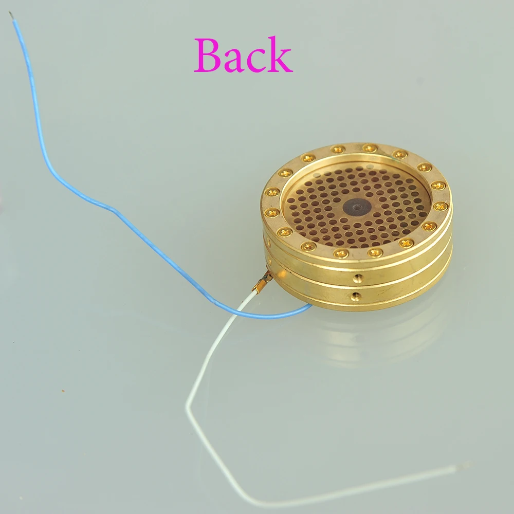 Cápsula para Neumann Copperize Prata Ouro Grande Diafragma Condensador Mic 34mm Cápsula Cartucho Núcleo Microfone Faça Você Mesmo Substituição - Image 5