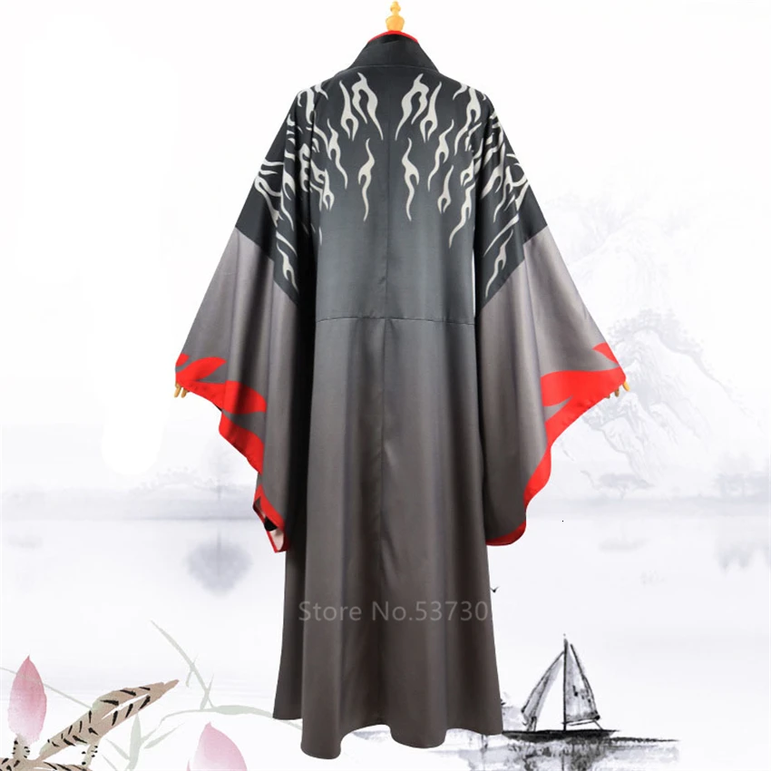 Wei Wuxian The Yiling патриарх Косплей гроссмейстер демонического культивирования костюм Mo Dao Zu Shi мужские вечерние костюмы на Хэллоуин