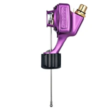 Высокое качество Фиолетовый Татуировка роторная машина Мощный Тихий мотор с алюминиевым картриджем ручка татуировка поставка