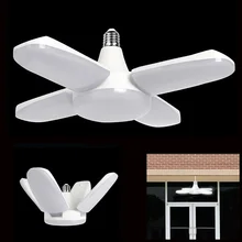 60 Вт светодиодный потолочный светильник деформируемый E27 домашний садовый светильник рабочий свет прочный 120-265 в